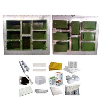 Vollständiges CNC-Verfahren Aluminium-EPS-Form Expandierte Polystyrol-Box-Form EPS-Schaumform